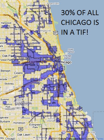 Chicago TIF districts